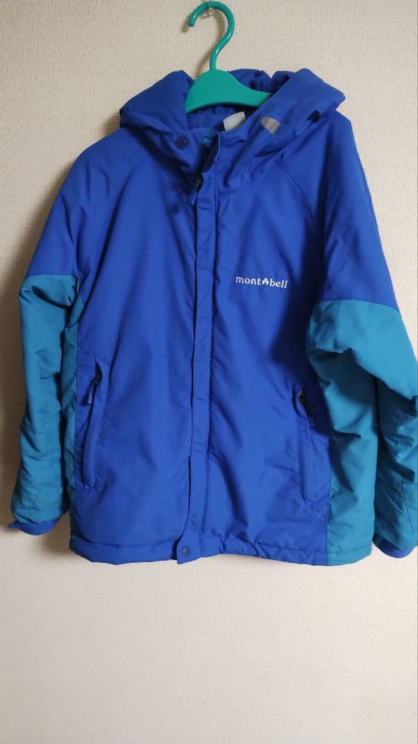 モンベル　キッズ　スキーウェア　上下セット 140　スノーウェア