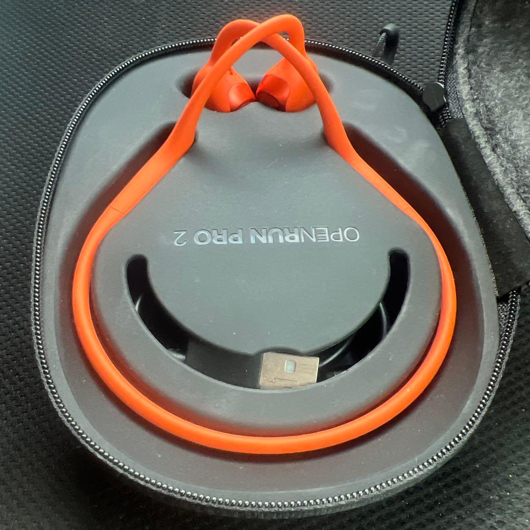 Shokz OpenRun Pro 2 Mini オレンジ 骨伝導イヤホン