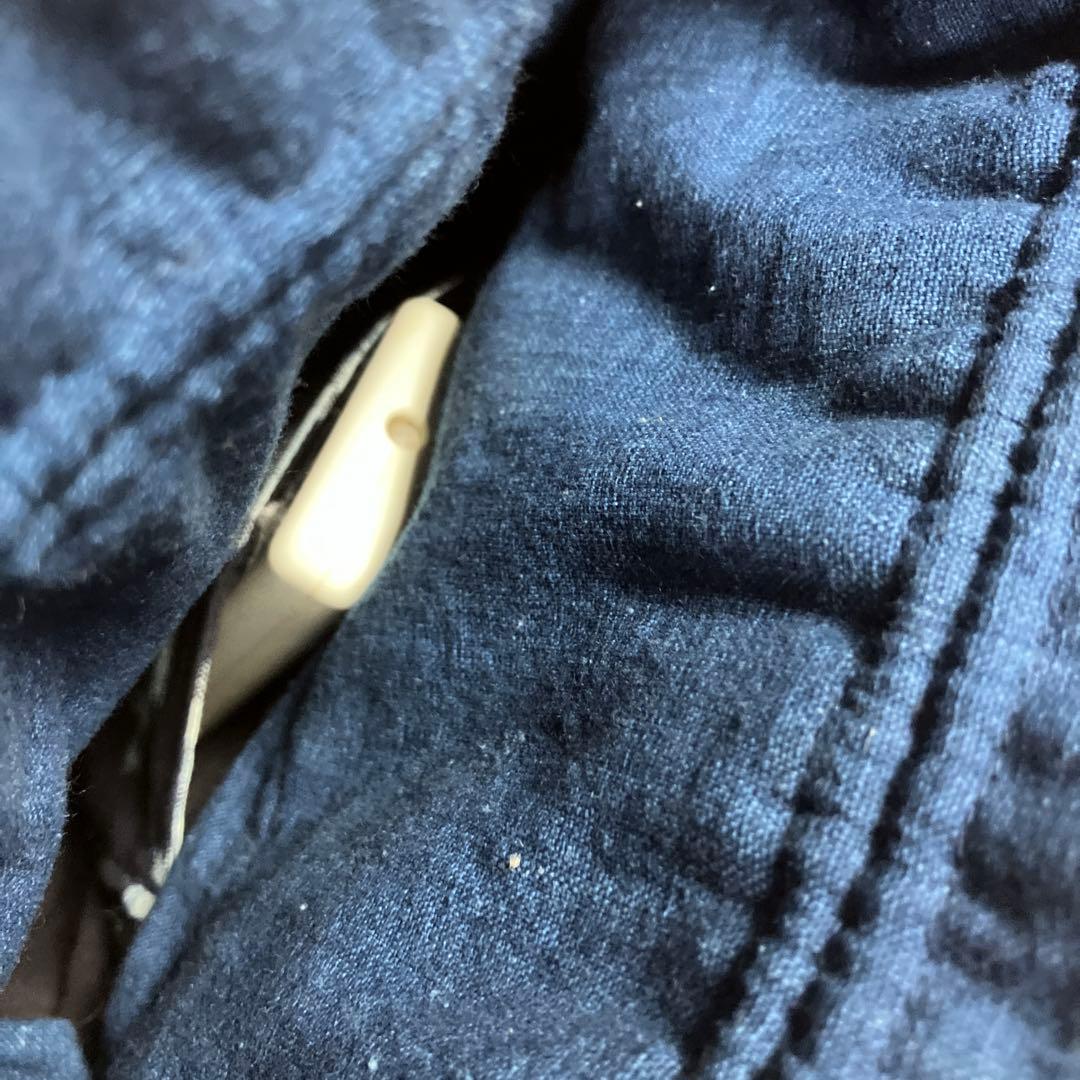 山葡萄国産かごバック手提げショルダー2way仕様藍染め型染め雪ん子縞木綿