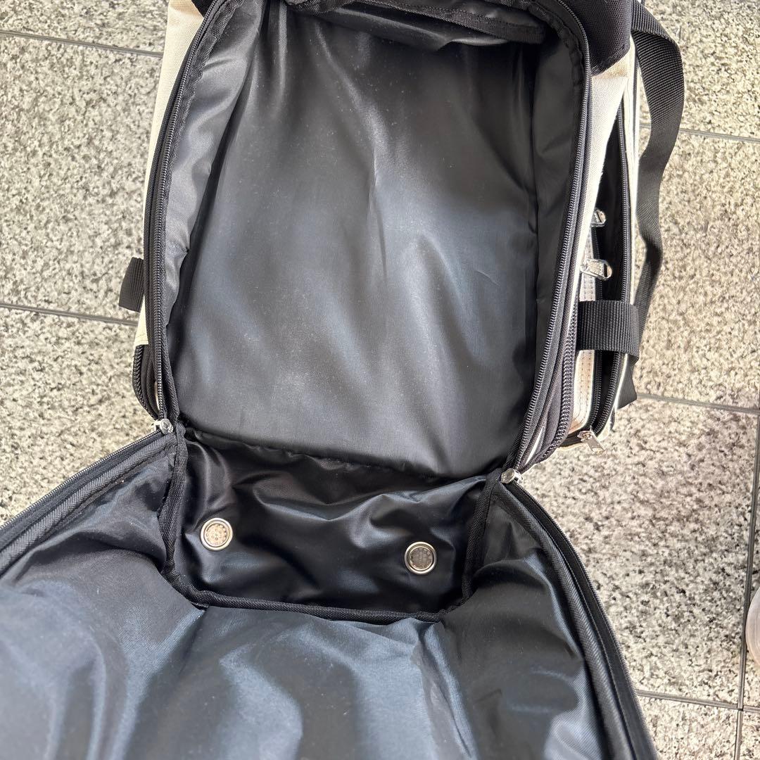 ２個入りバック　ボウリング　ABS スヌーピーアイボリーBPN-1800