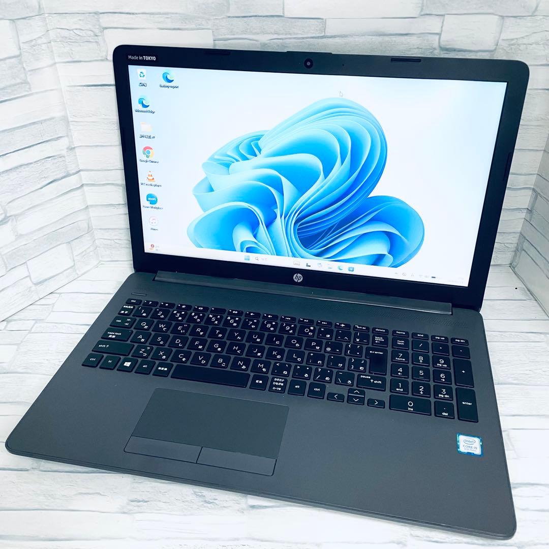 hp 250 G7 SSD500GB メモリ16GB 8世代i5 DVD