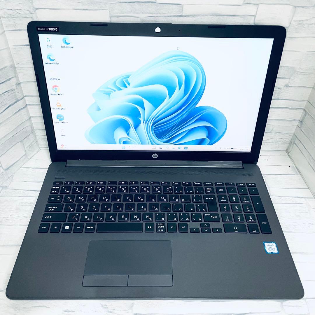 hp 250 G7 SSD500GB メモリ16GB 8世代i5 DVD