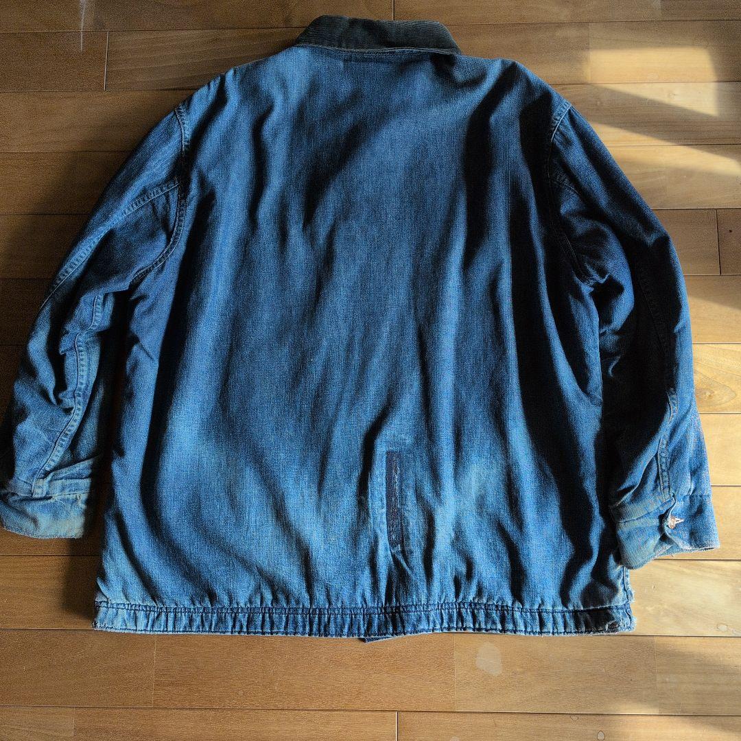 BLUEBELL ブラケットライナー デニム カバーオール 46 古着