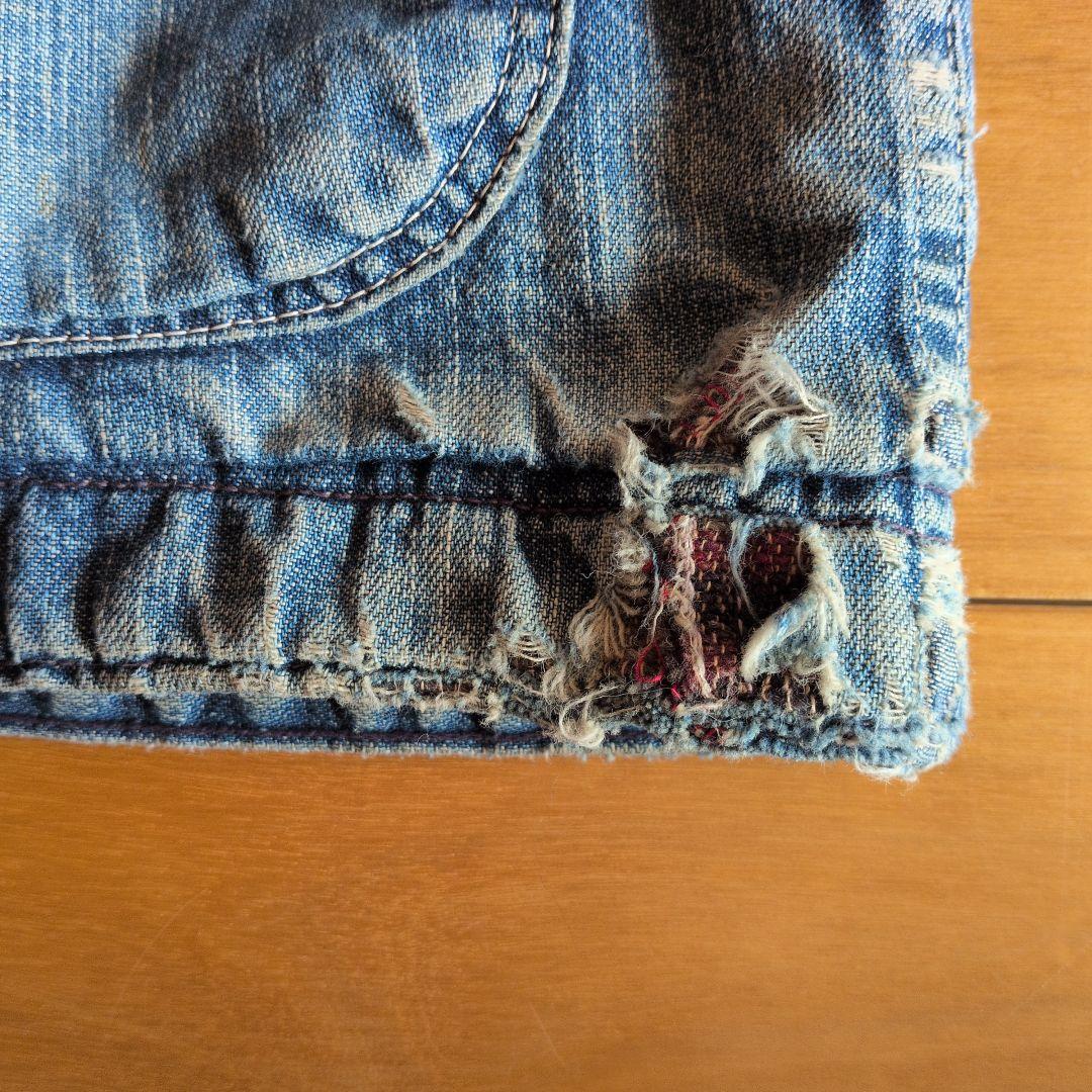 BLUEBELL ブラケットライナー デニム カバーオール 46 古着