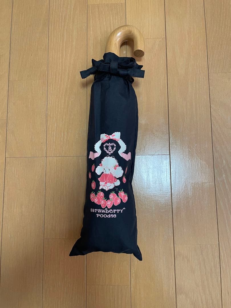 希少✴︎ ベイビーザスターズシャインブライト　折りたたみ　傘　黒