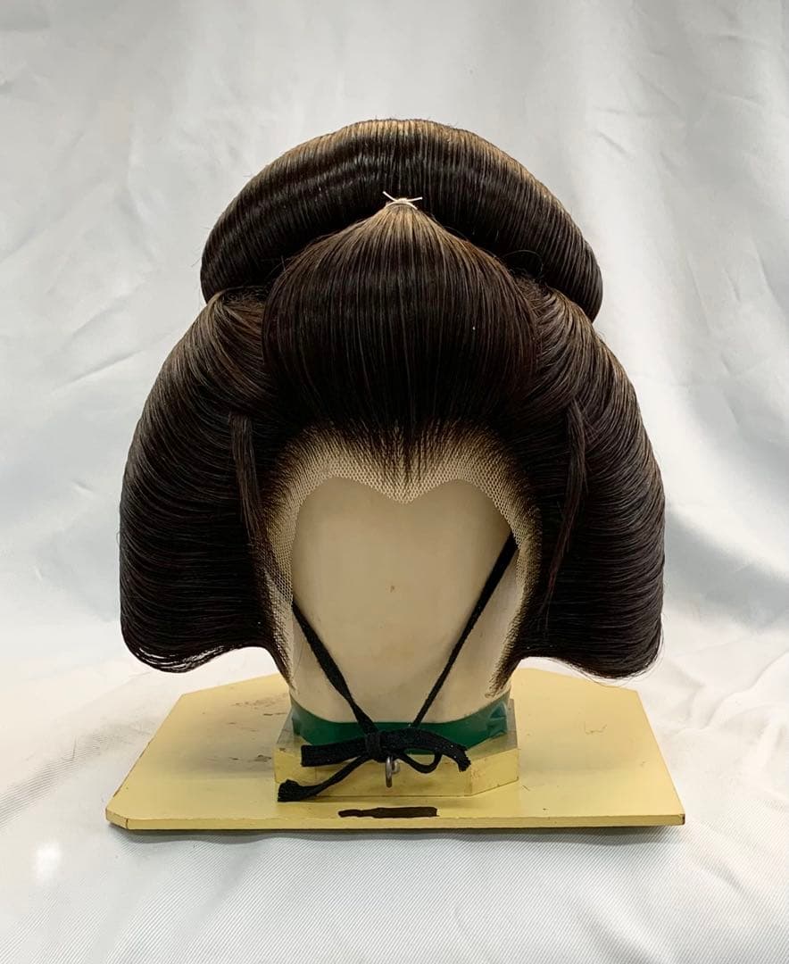 日本髪かつら　大衆演劇かつら　つぶし島田 自然色 サイズ特大