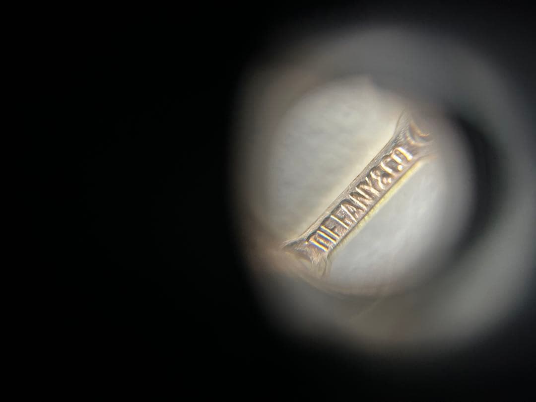 ♦︎①Tiffany&Co. ティファニー オープンハートネックレス AG925