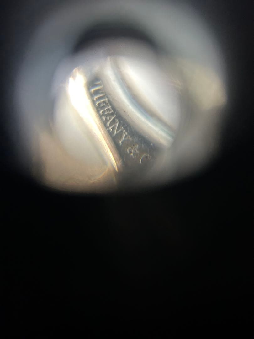 ♦︎①Tiffany&Co. ティファニー オープンハートネックレス AG925