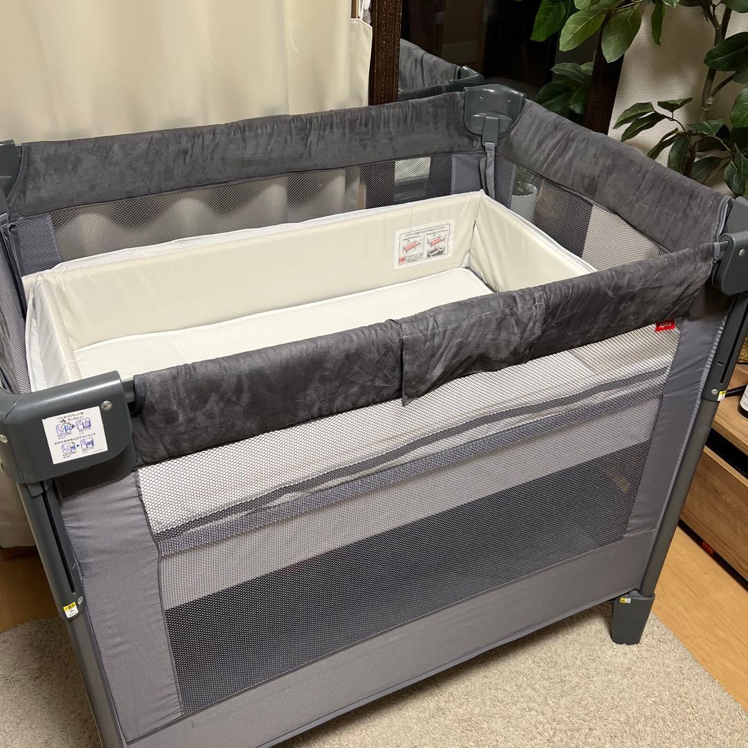 【美品】アップリカ ココネルエアープラス グレー 最上級モデル