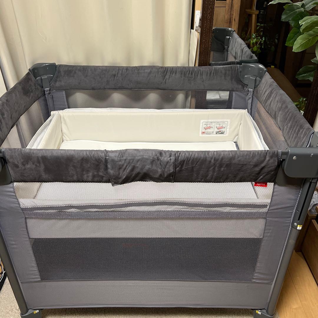 【美品】アップリカ ココネルエアープラス グレー 最上級モデル