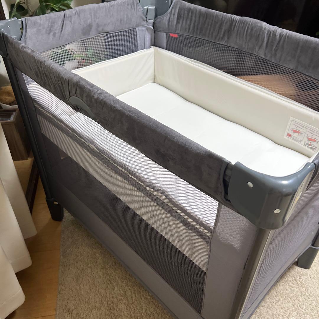 【美品】アップリカ ココネルエアープラス グレー 最上級モデル