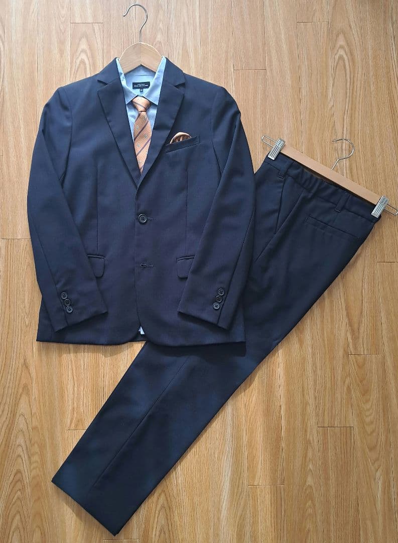 グリーンレーベルリラクシング　スーツ シャツ ネクタイチーフ セット 150