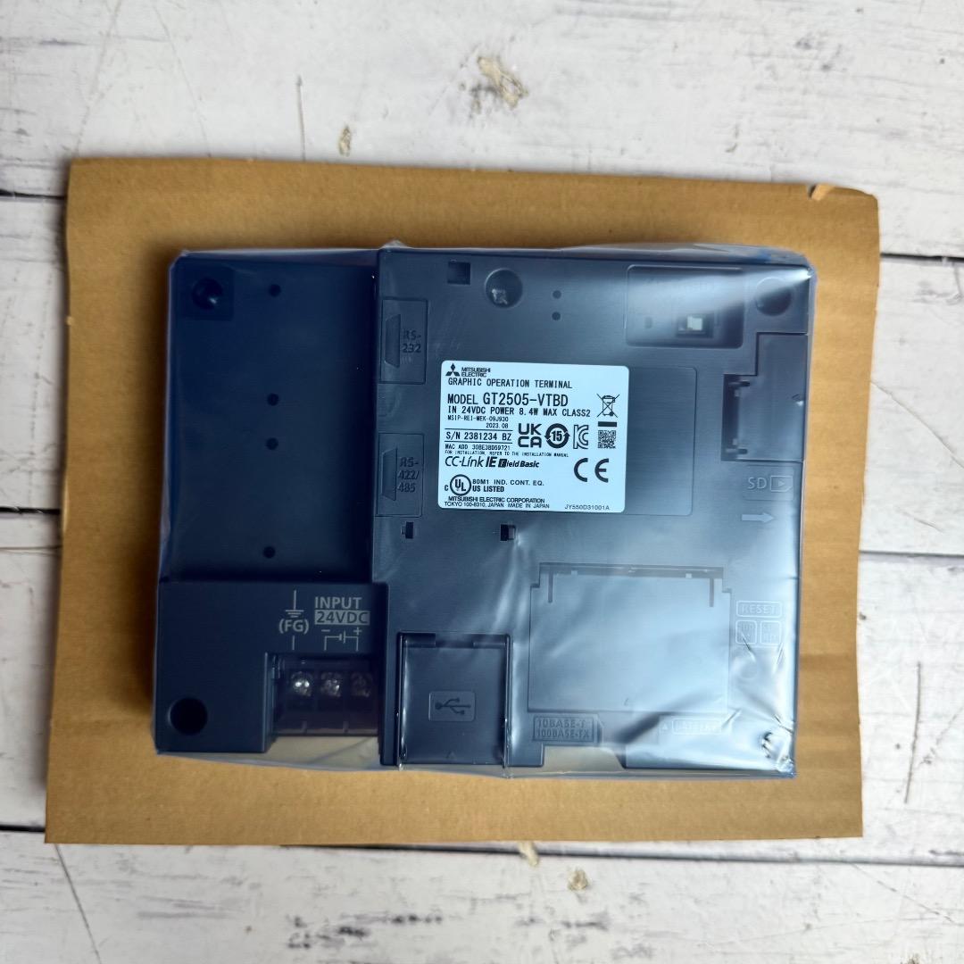 新品 三菱電機製 GT2505-VTBD グラフィックオペレーションターミナル