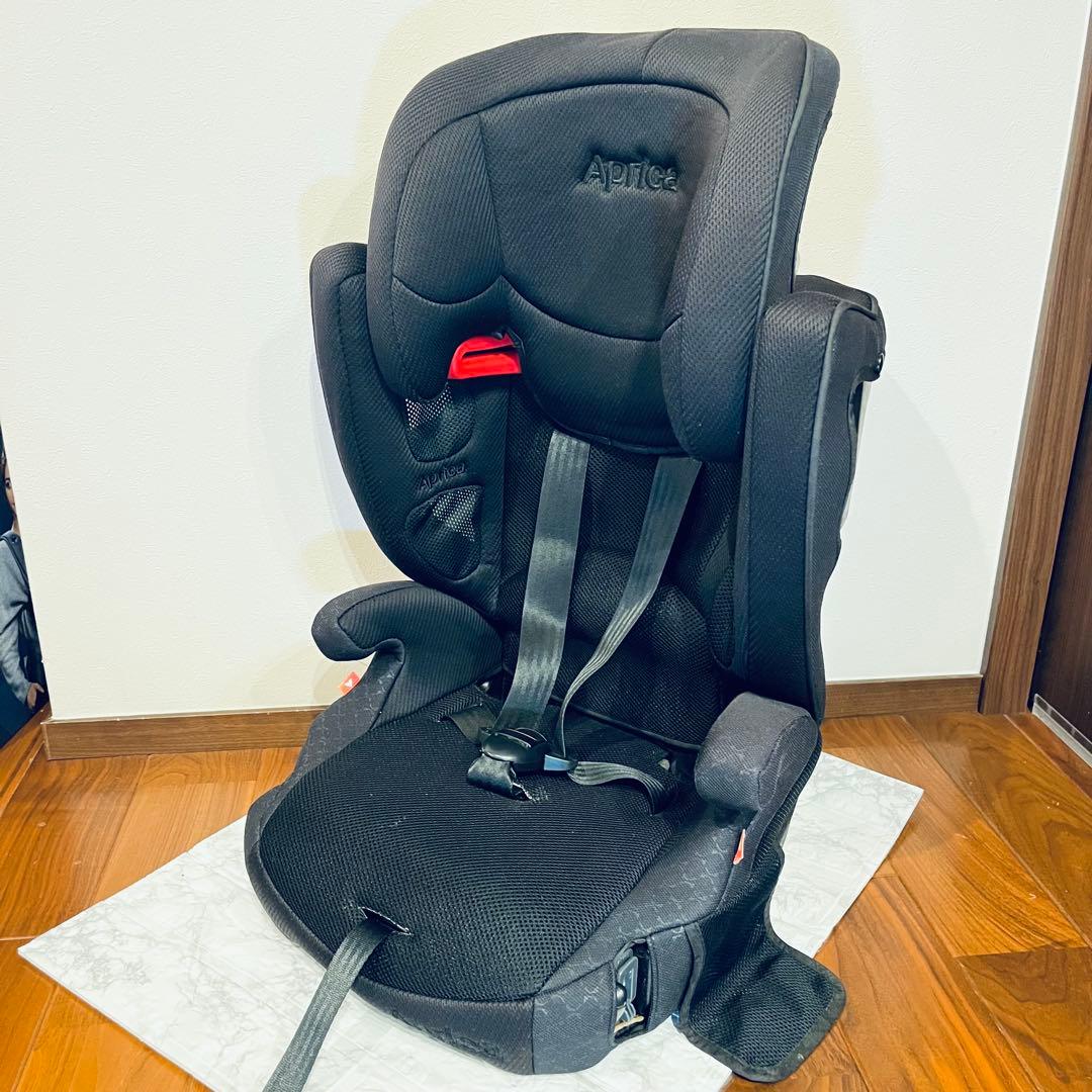上位モデル✨Aprica AirGroove Plus 黒　ジュニアシート　1歳