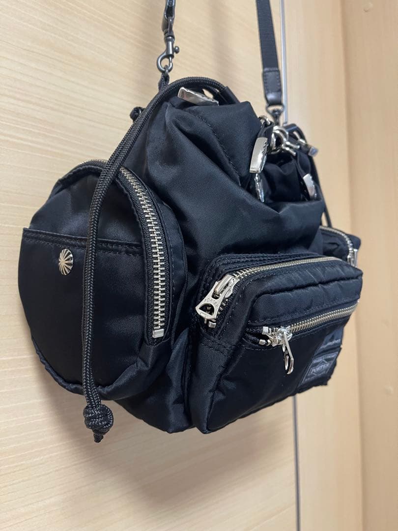 美品 STRING BAG TOGA × PORTER ブラック