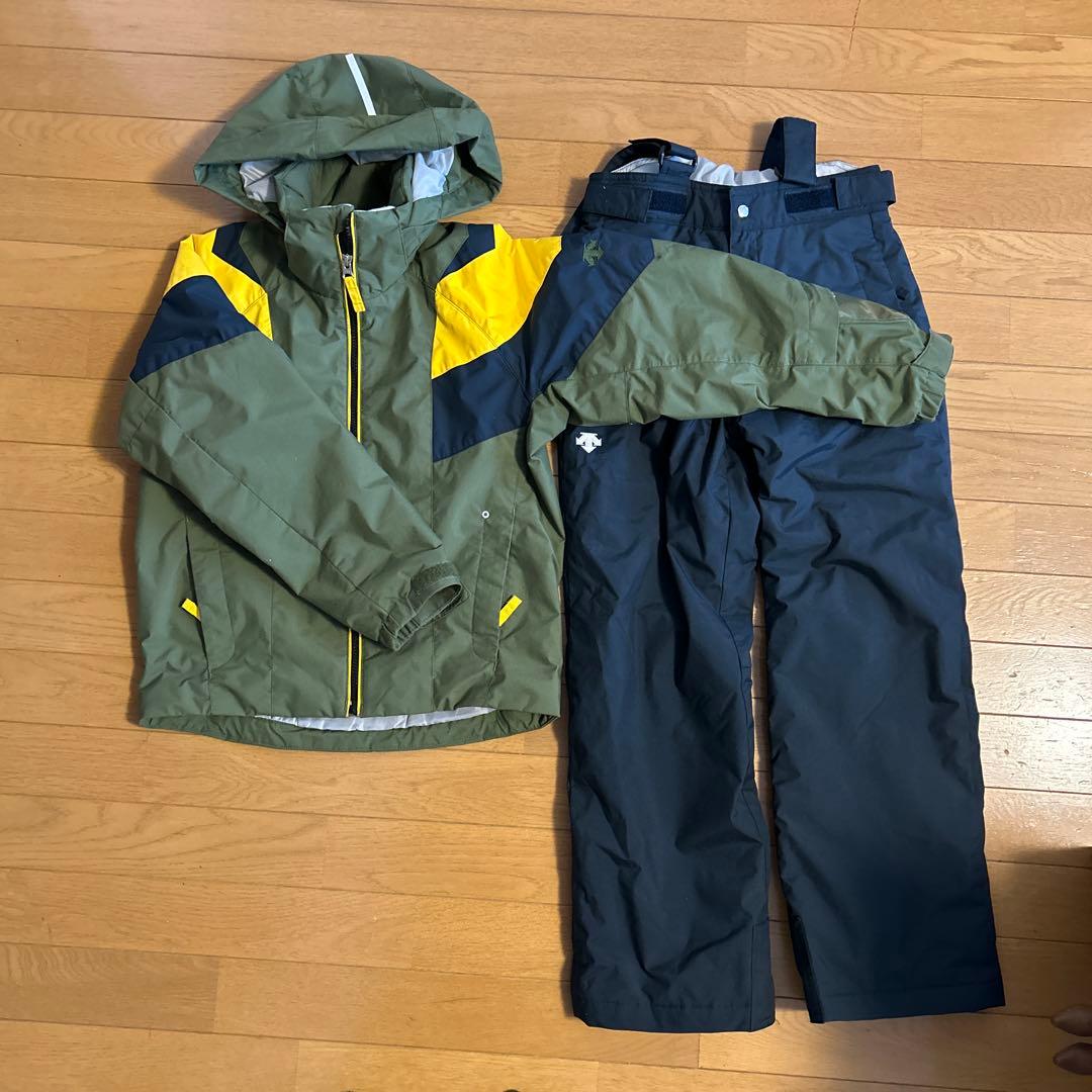 デサントJUINOR SUIT DWJOJH02T スキーウェア 上下セット