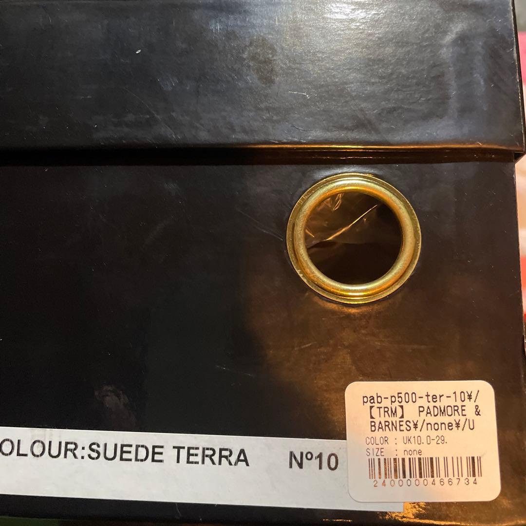 パドモア&バーンズ スウェードシューズ