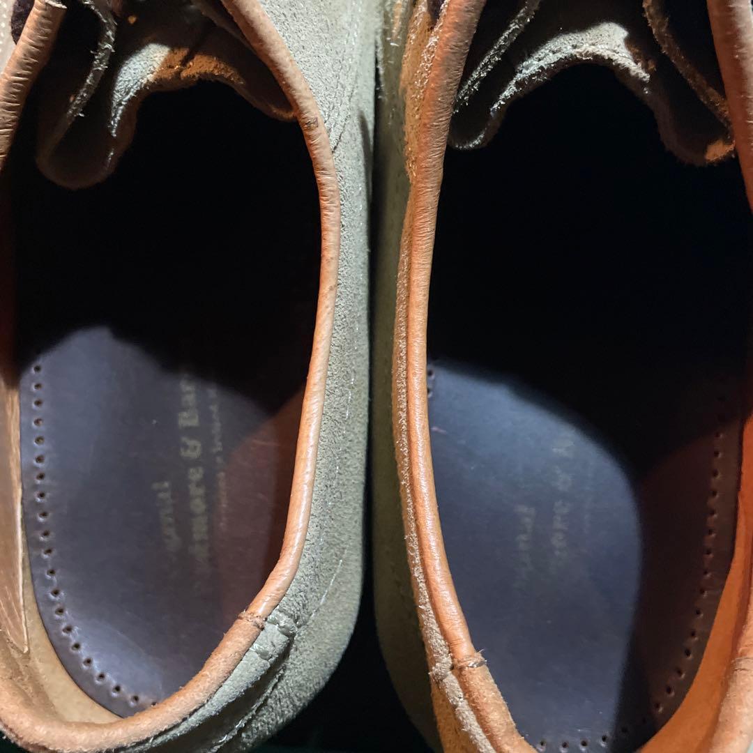 パドモア&バーンズ スウェードシューズ