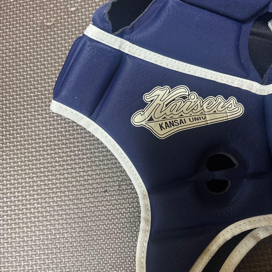 Kaisers ラグビーヘッドギア ネイビー　関大北陽　M