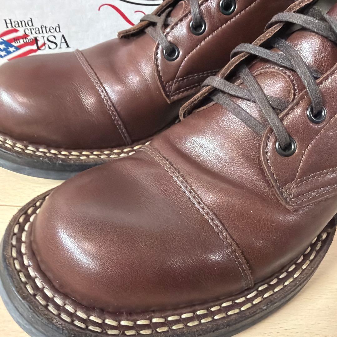 ホワイツブーツ　ブラウン　セミドレス　フレンチカーフ