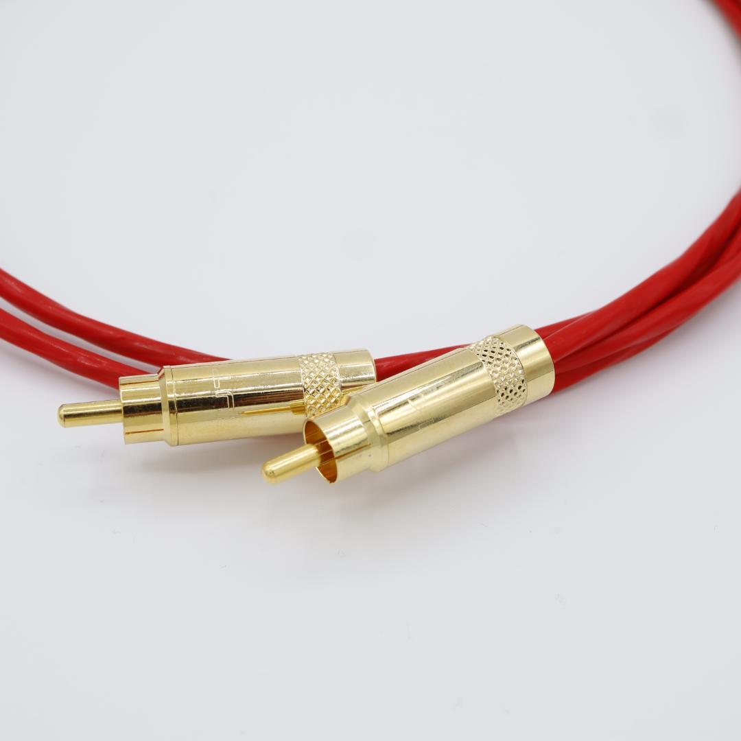 ベルデン 88760 6.5m +REAN ゴールドタイプ RCA 2本