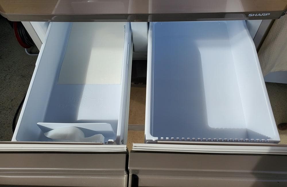 C36 SHARP 5ドア冷蔵庫　SJ-W413G-T 2021年製　両開き