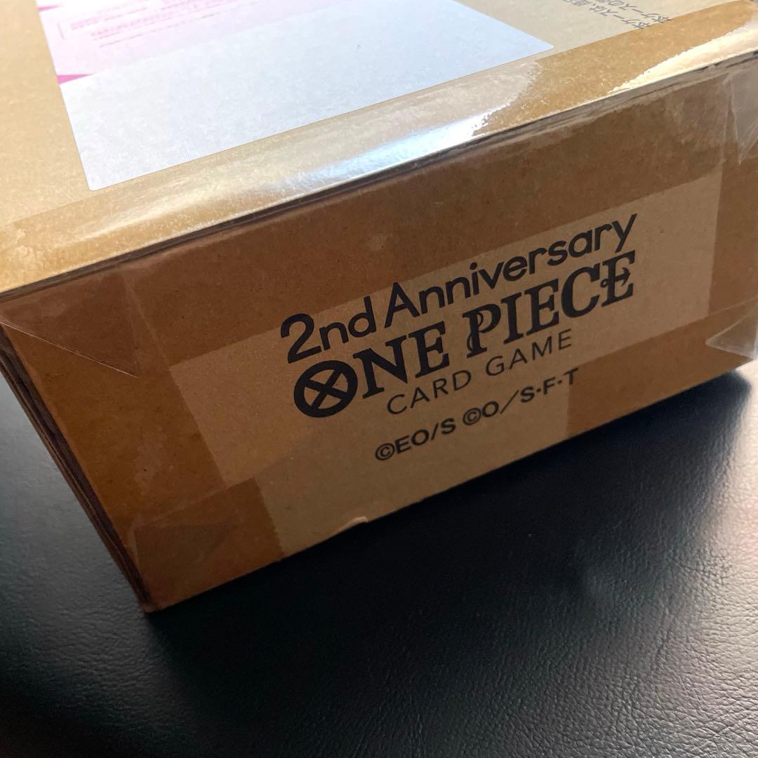 ワンピースカード　2nd Anniversary 輸送箱未開封　③