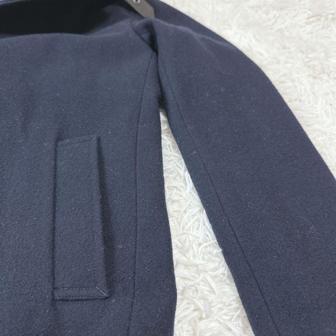 uniform experiment Pコート ダブルブレスト フード取外し可能