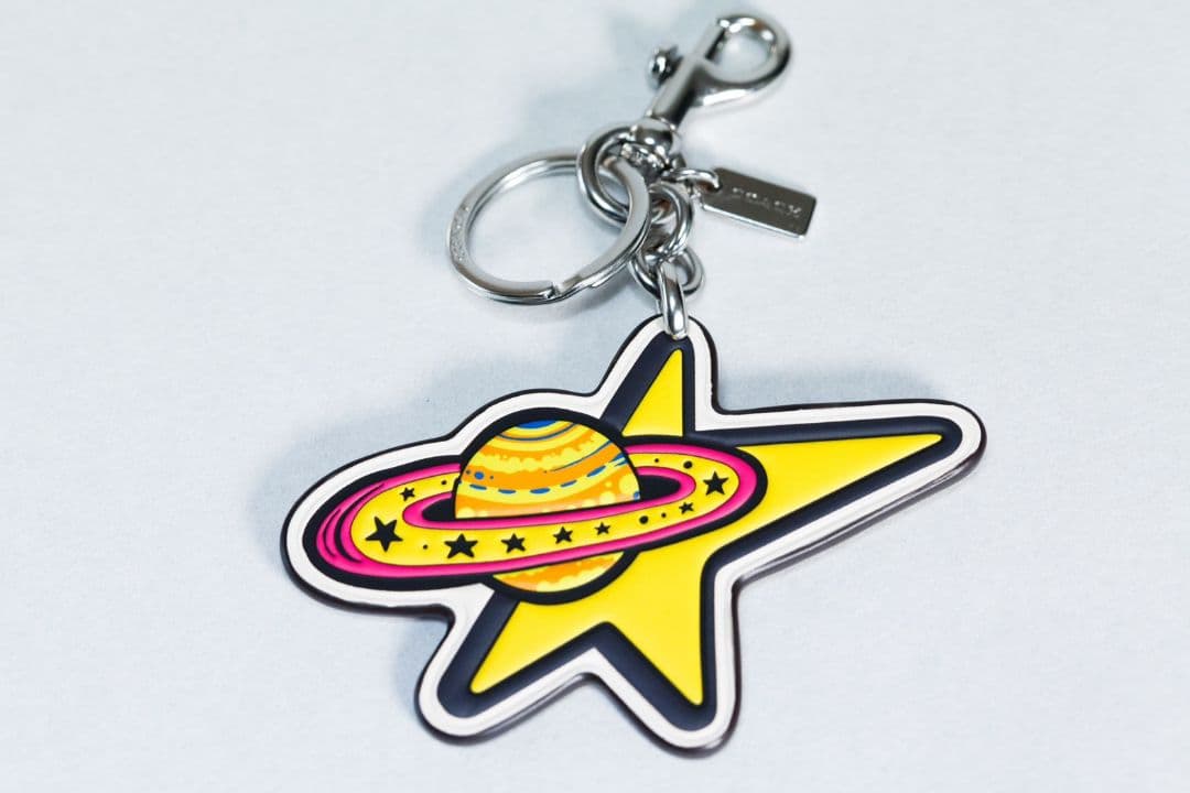 美品コーチ 多様なデザインのキーホルダー7点セット