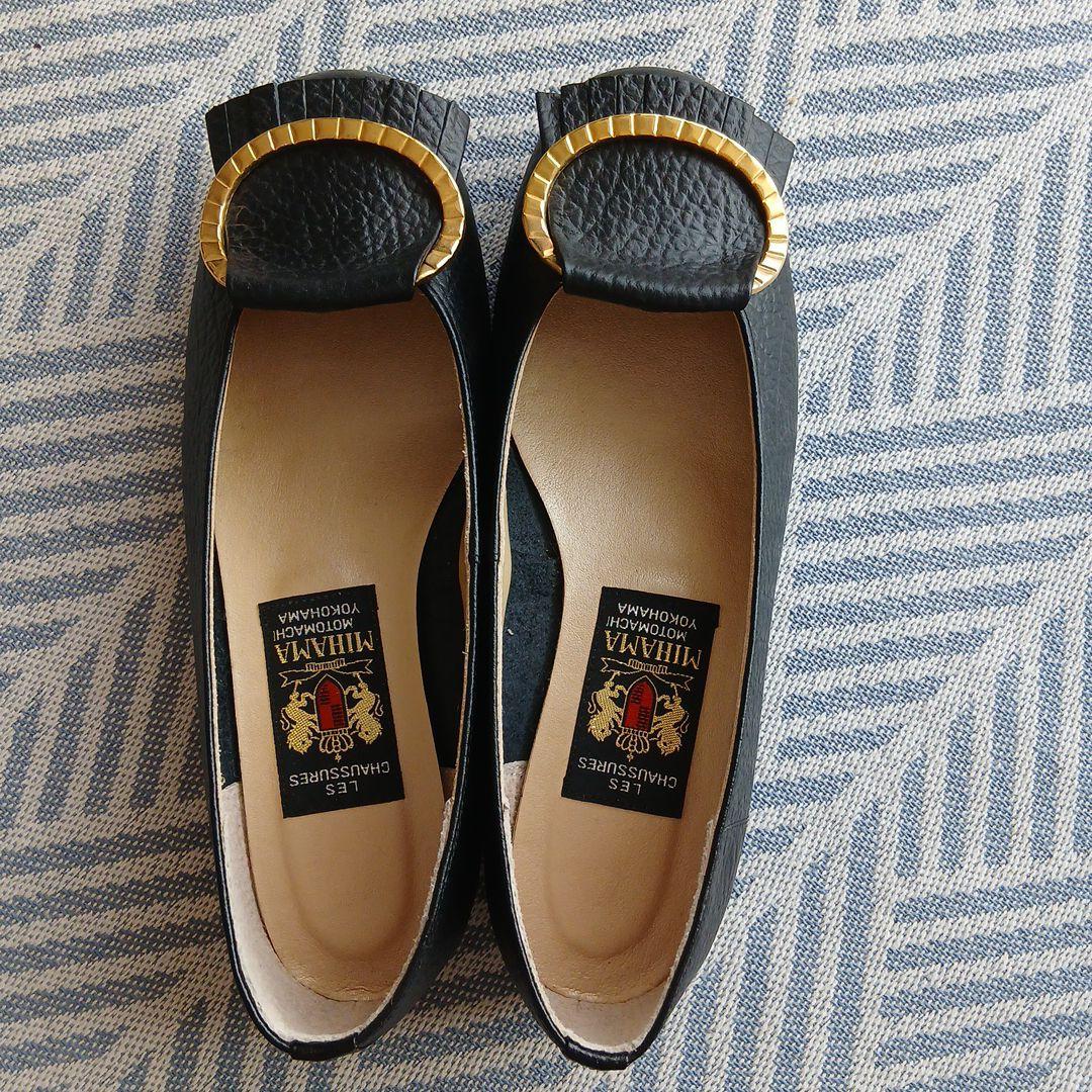 ミハマ　カッターシューズ　ブラック