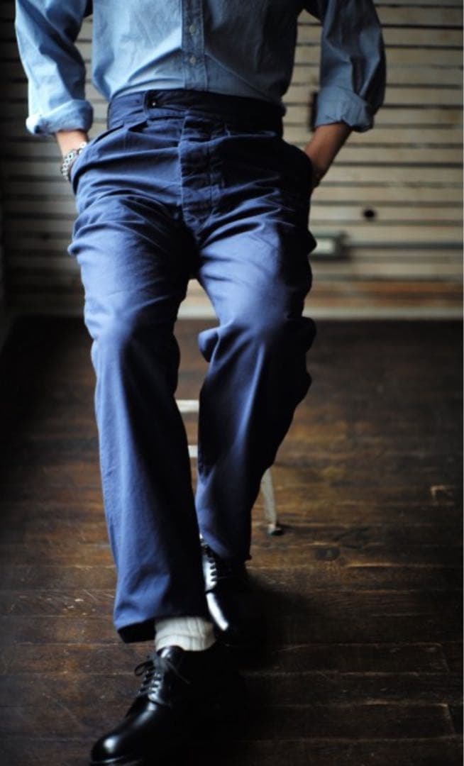 ARCH オリジナル MSG&SONS スコティッシュ ネイビー トラウザース