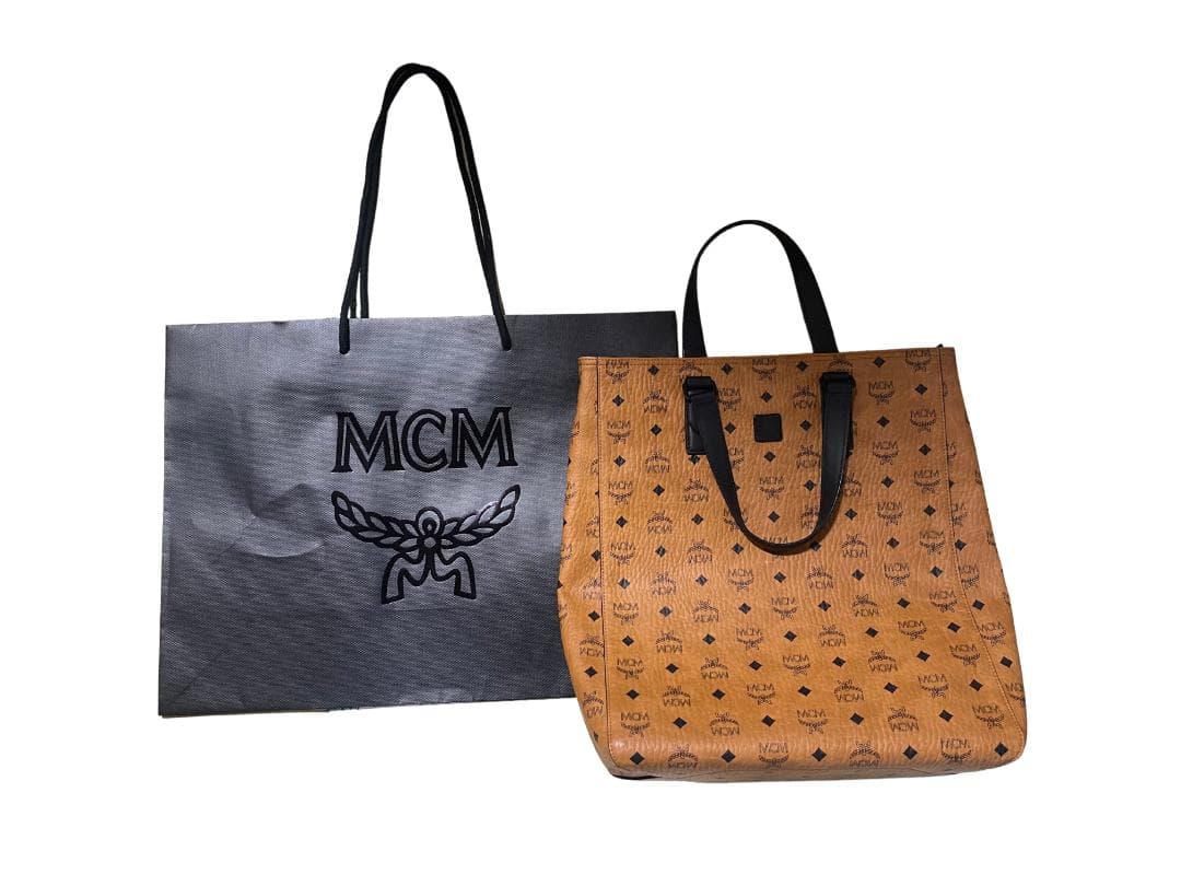 MCM エムシーエム トートバッグ tote bag ショルダーバッグ 新品