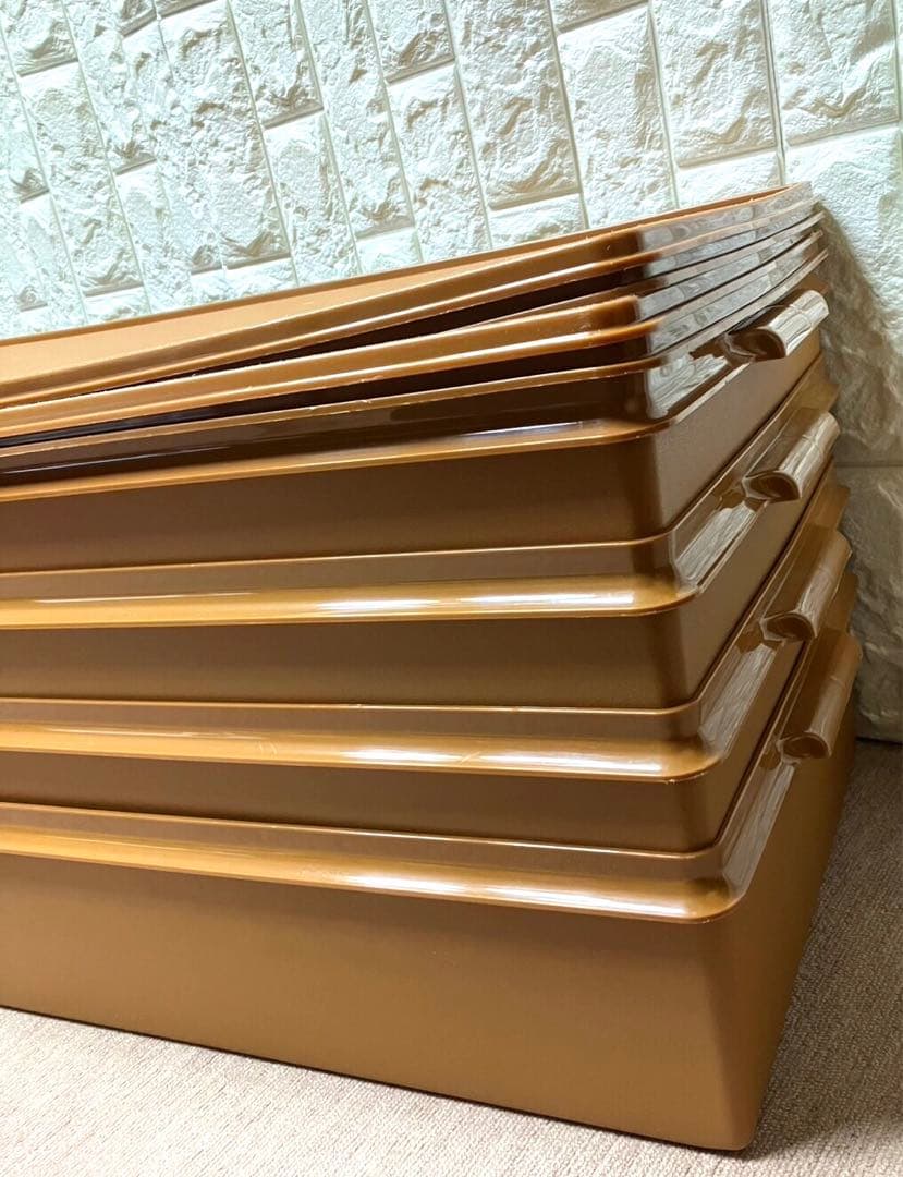 【タッパーウェア】衣類収納ケース　昭和レトロ tupperware