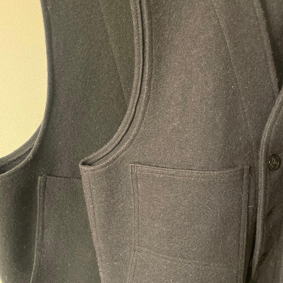 FILSON フィルソン USA製 マッキーノウール ベスト M ネイビー