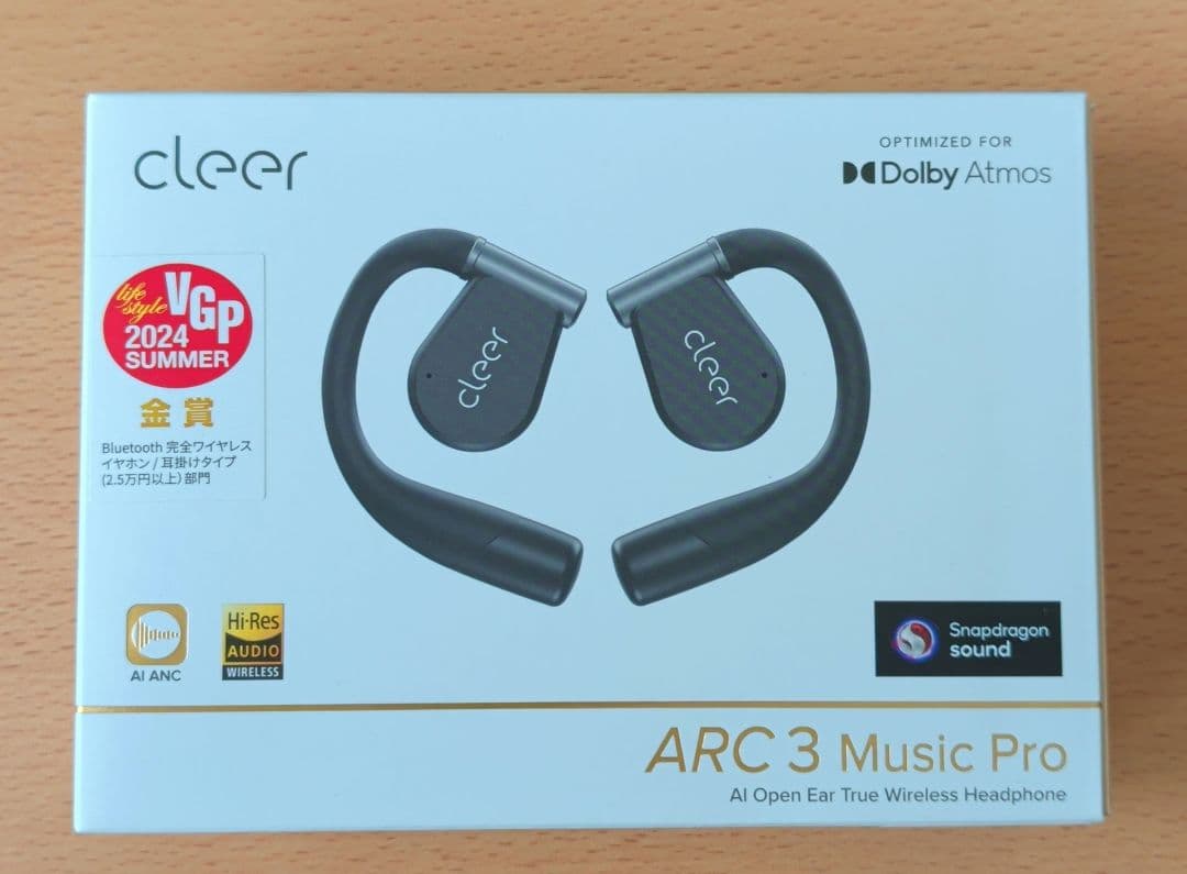 cleer ARC 3 Music Pro ワイヤレスイヤホン