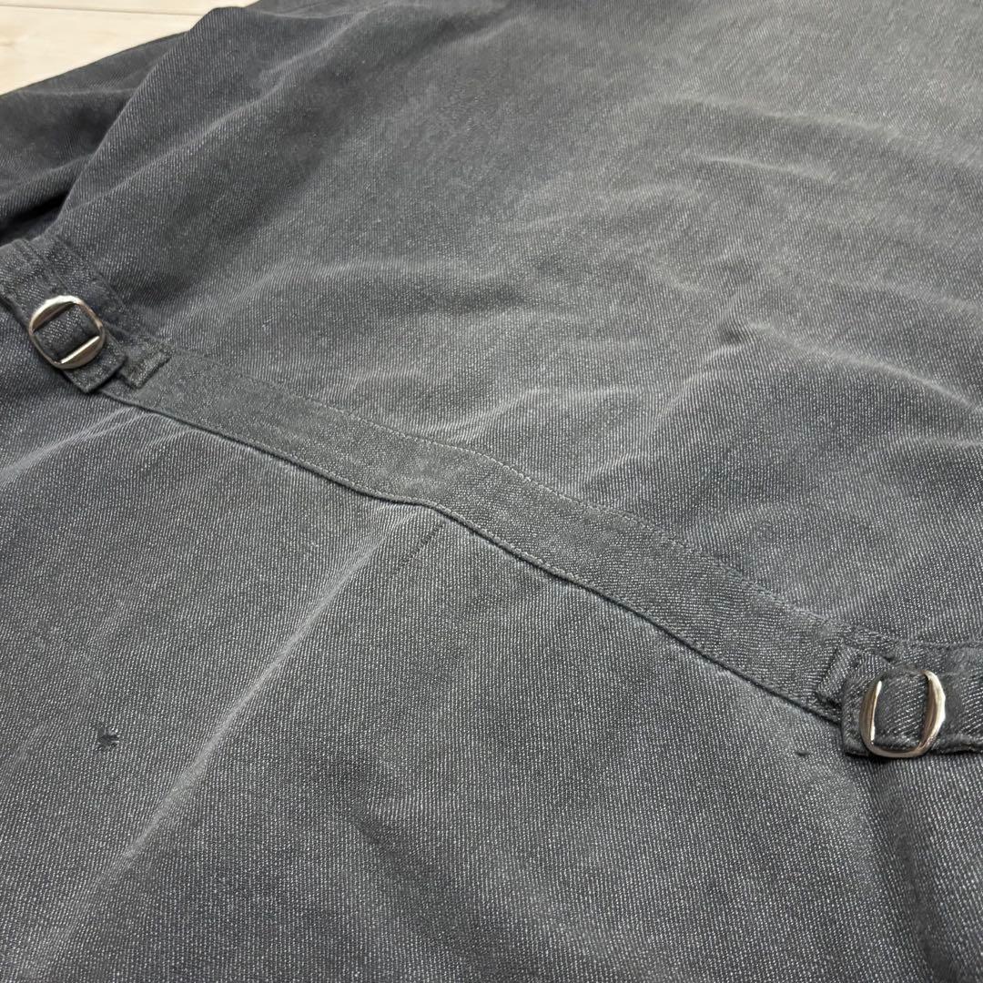 50s ブラックシャンブレー スポーツ ジャケット ブランケット 60s