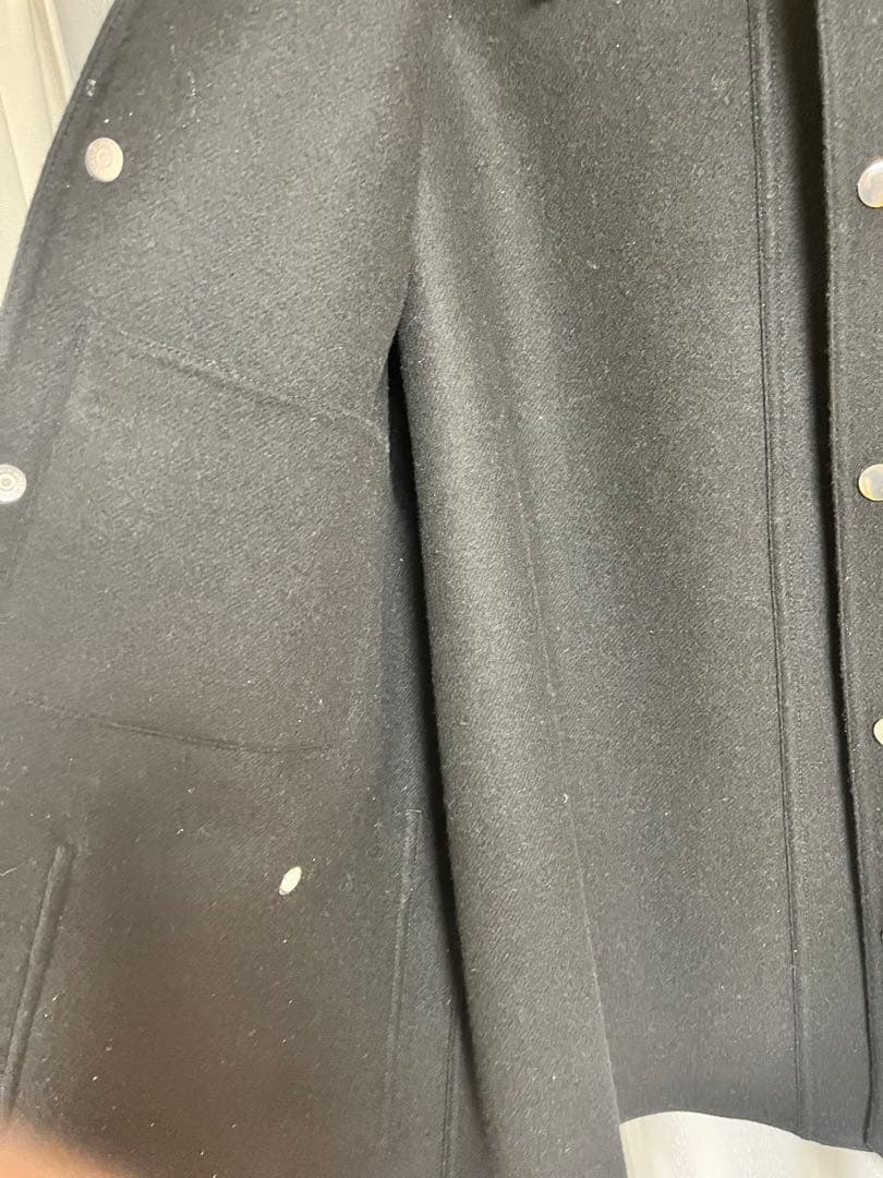 H BEAUTY&YOUTH ウールカシミヤ メルトンカバーオール