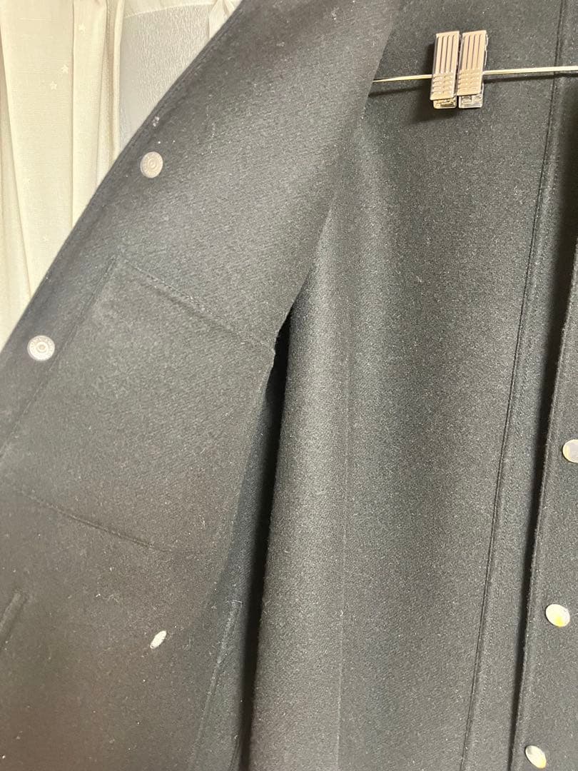 H BEAUTY&YOUTH ウールカシミヤ メルトンカバーオール