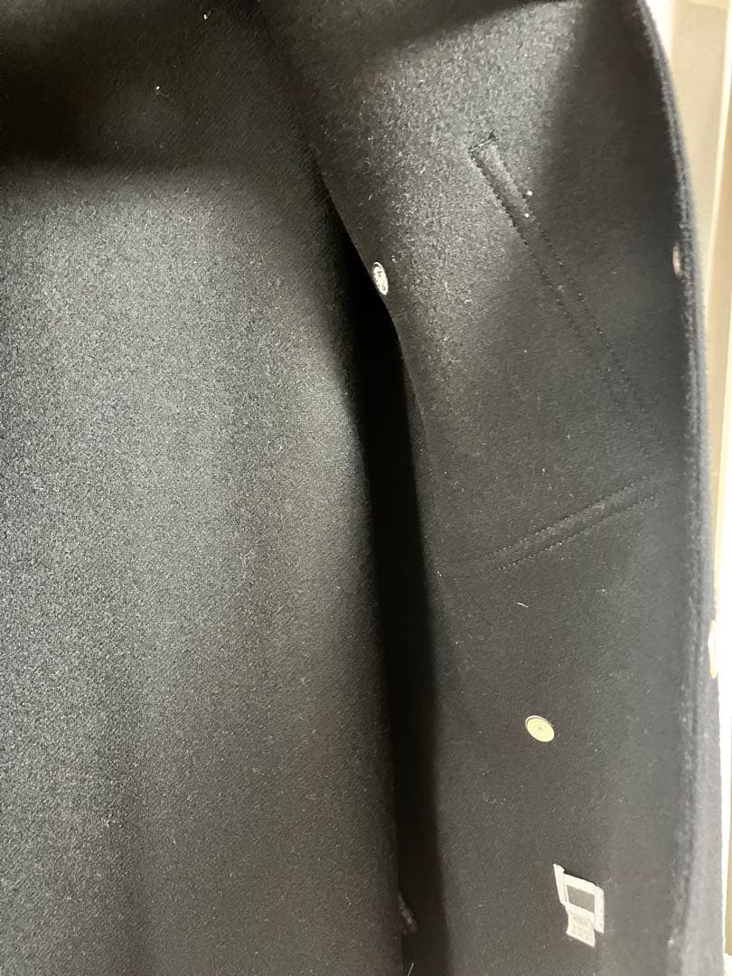 H BEAUTY&YOUTH ウールカシミヤ メルトンカバーオール