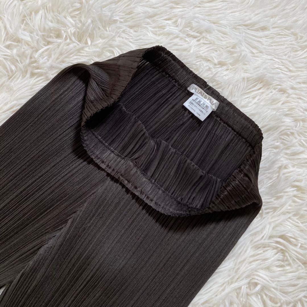 未使用級 極希少 プリーツプリーズ イッセイミヤケ フレアパンツ デザイン 黒