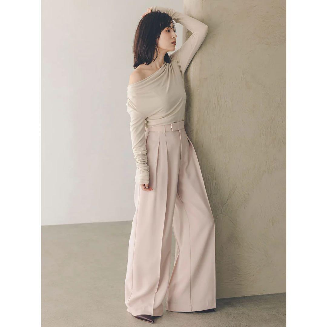 anuans /美品/ドレープカットトップス