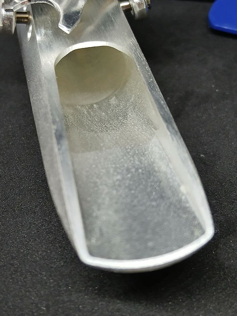 テナーサックス マウスピース メタル 銀メッキ　品質良レプリカ品 8 6番相当
