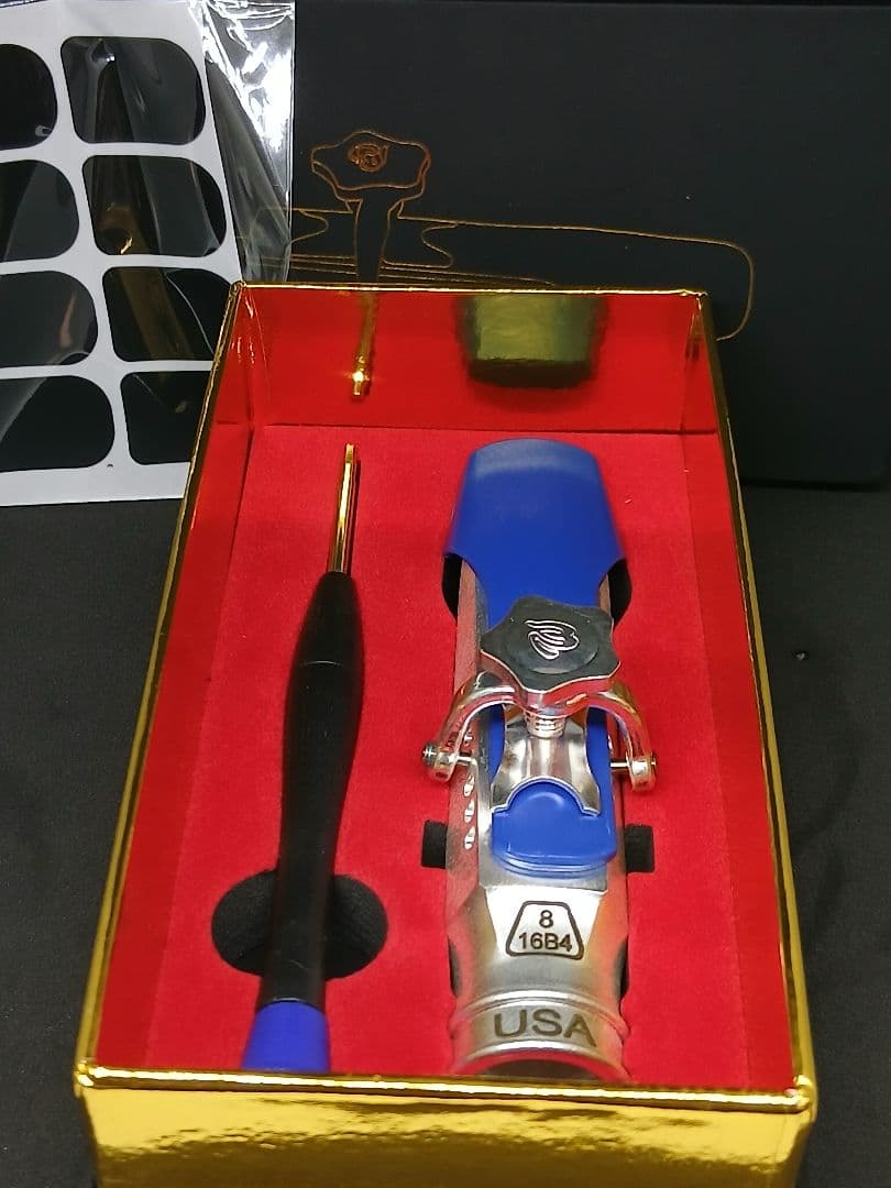 テナーサックス マウスピース メタル 銀メッキ　品質良レプリカ品 8 6番相当