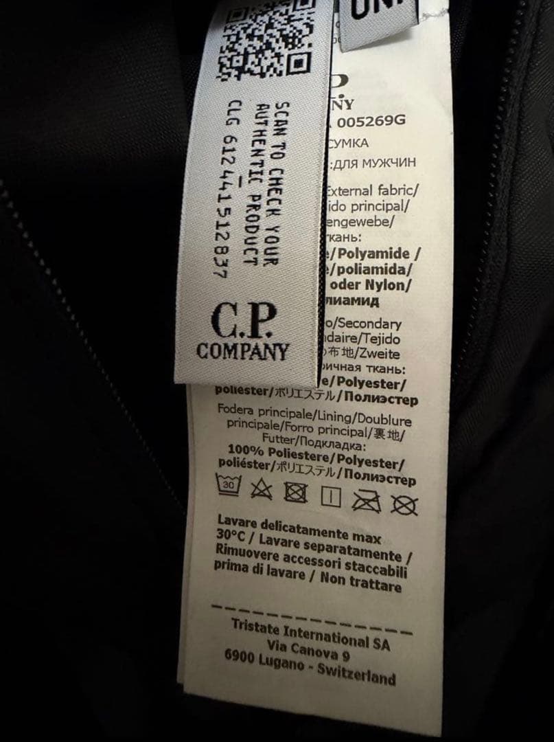 C.P. Company ポケットディテールトートバッグ