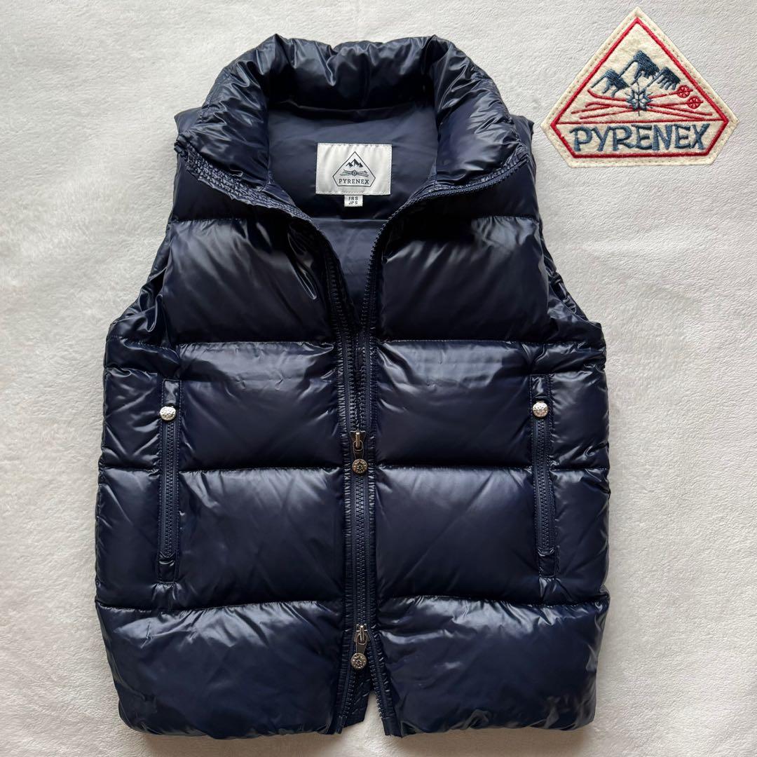 PYRENEX LOIC ダウンベスト ネイビー S 正規品 美品