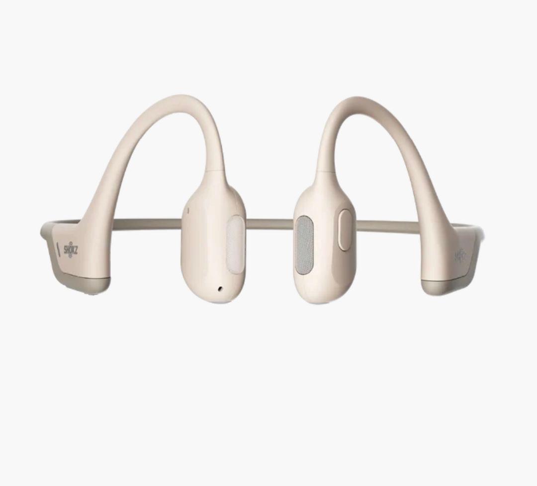 【超美品】SHOKZ OPENRUN PRO 骨伝導イヤホン ベージュ