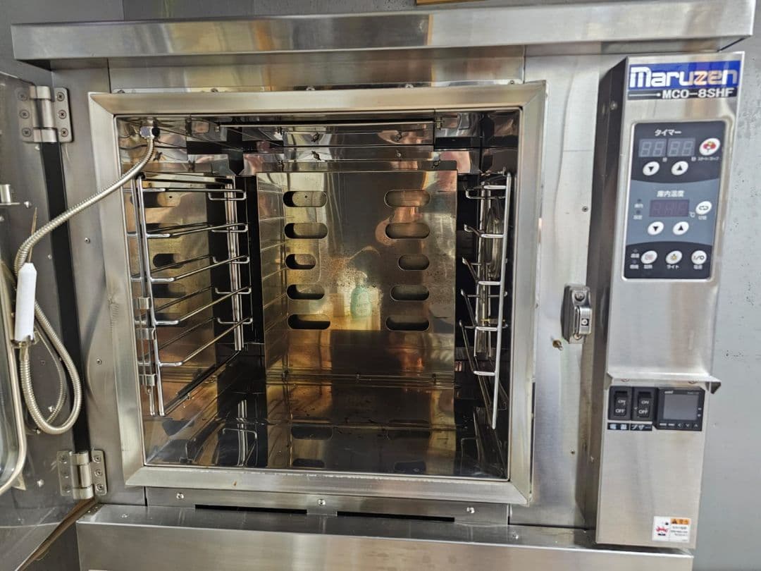 丸善 コンベクションオーブン MCO-8SHF（スタンド・トレイ・取説付）送料込