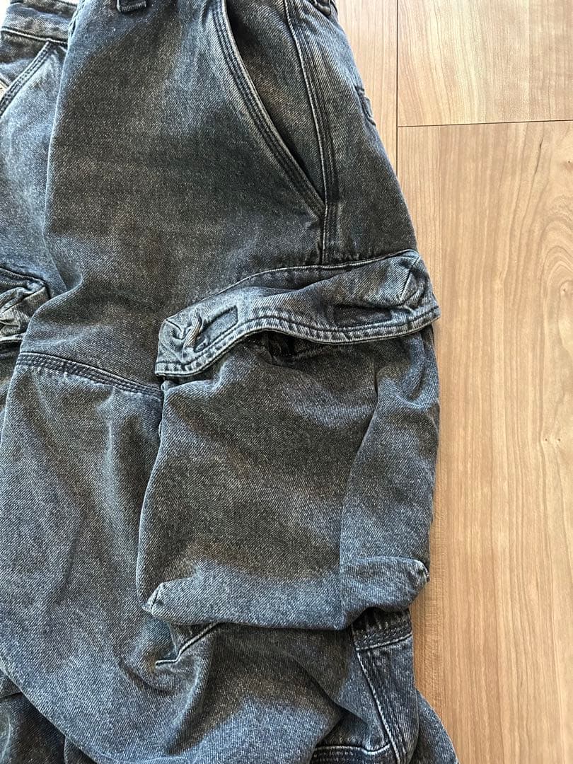 DIESEL デニム　カーゴ　ショートパンツ D-ARNE-SHORT-S