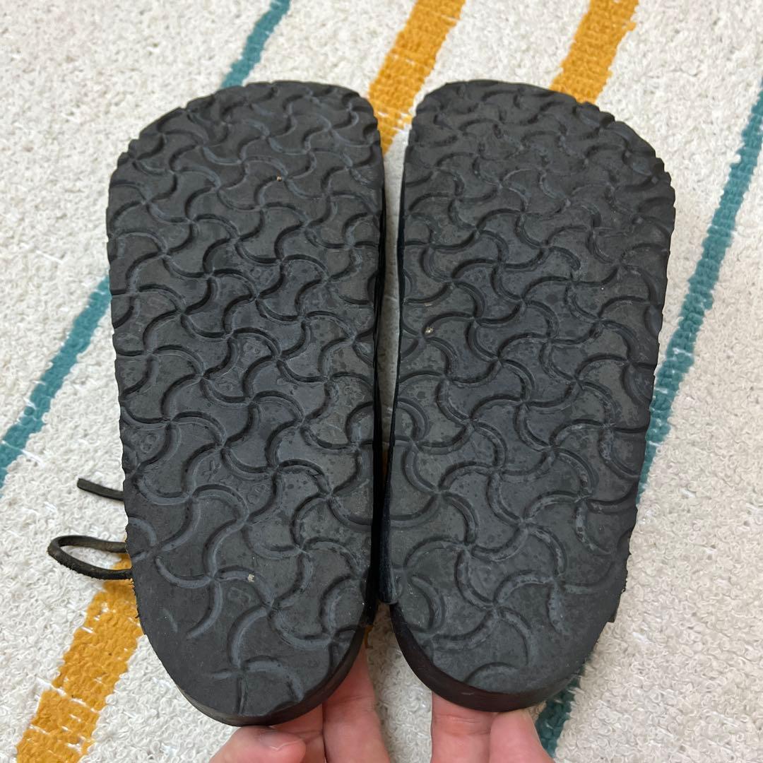 最終値下げ‼️レザー ブラック 39 birkenstock ビルケンシュトック
