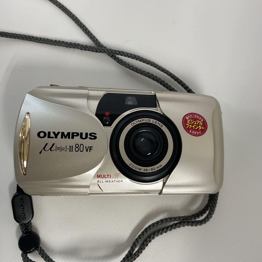 F7561 OLYMPUS μ (mju) II 80 VF フィルムカメラ